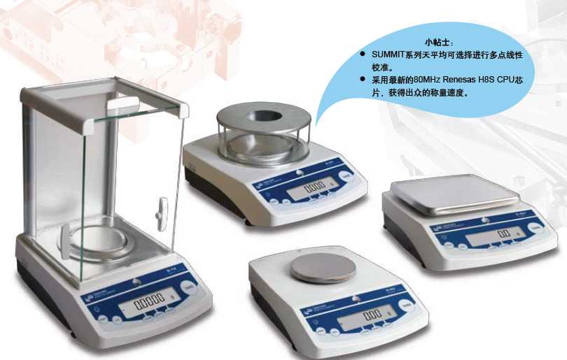 SUMMIT卓越系列電子天平S全自動(dòng)外校型