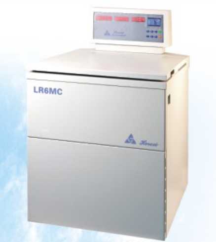 微機控制大容量冷凍離心機（LR6MC(DL6MC)）